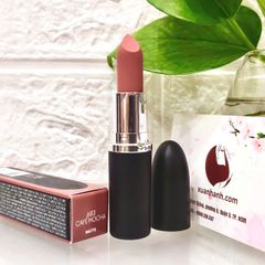 Son MAC Ximal Silky Matte Lipstick lì mịn, #683 Cafe Mocha cam đào nude nhẹ nhàng, trong trẻo (New)
