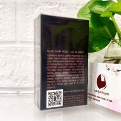 Nước hoa Narciso For Her Musc Noir Rose ngọt ngào, hiện đại và gợi cảm, 30ml - EDP
