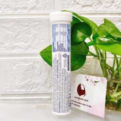 Viên sủi Mivolis Calcium tăng cường Canxi giúp xương chắc khỏe, hàng nội địa Đức - 20 viên