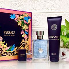 Set nước hoa nam Versace Pour Homme tươi mát, lịch lãm và sành điệu (Limited)