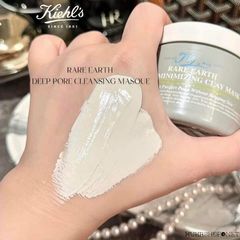 Mặt nạ Kiehl's Rare Earth Pore đất sét thanh tẩy, se lỗ chân lông, kháng viêm da, 14ml