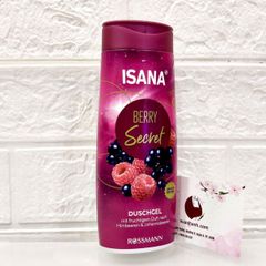 Sữa tắm Isana sạch mịn da với hương quả mọng tươi mới, #Berry Secret, 300ml