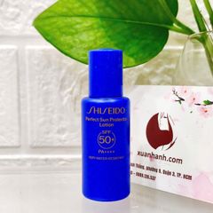Kem chống nắng Shiseido Perfect UV Protector Lotion đa năng, bảo vệ toàn diện, 15ml