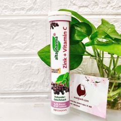 Viên sủi Multivitamin bổ sung VitaminC, kẽm... tăng đề kháng, giảm tiết dầu, viêm mụn - 20 viên