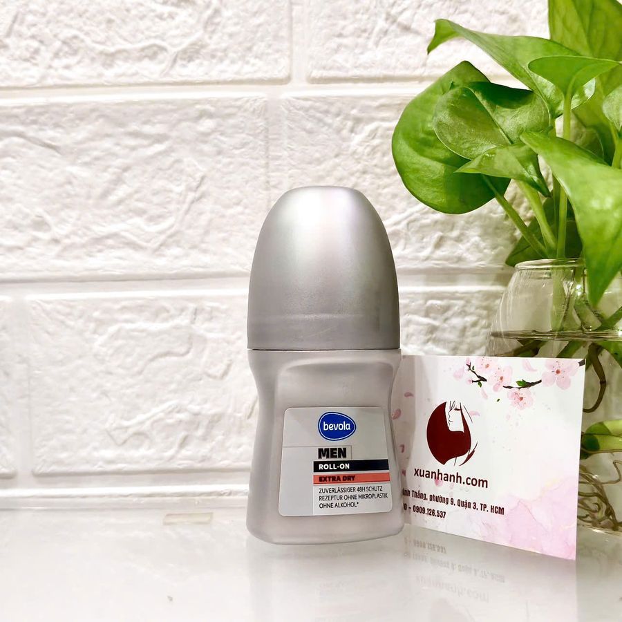 Lăn khử mùi nam Bevola Roll' On siêu khô thoáng, khử mùi, hương thơm nam tính - 50ml (NEW)