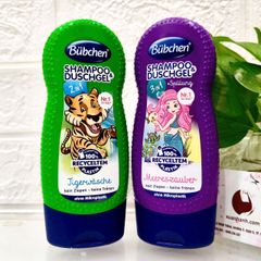 Tắm gội Bubchen Shampoo & Duschgel không cay mắt, sạch dịu nhẹ cho bé - 230ml (Tím)
