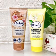 Kem dưỡng tay Balea Buttermilk & Lemon chiết xuất bơ sưa và chanh ngọt mát, 100ml