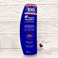 Gội xả thuốc Head&Shoulders Clinical Strength 4X Stronger đặc trị gàu, nhãn tím