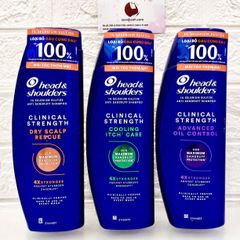 Gội xả thuốc Head&Shoulders Clinical Strength 4X Stronger đặc trị gàu, nhãn tím