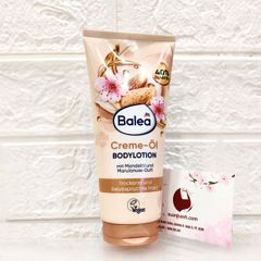 Dưỡng thể Balea Cream- Öl Almond và Marula mềm mịn cùng hương thơm ngọt ngào, 200ml (NEW)