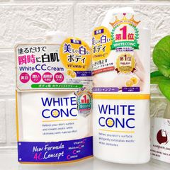 Sữa tắm White Conc trắng da, sáng mịn, cải thiện da xỉn màu từ Nhật, 360ml