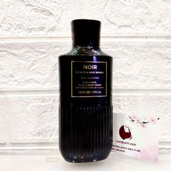 Tắm gội nam 3in1 Hair, Face & Body Wash Noir hương thơm nam tính, quyến rũ - 295ml.