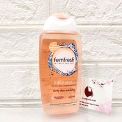 Dung dịch vệ sinh phụ nữ Femfresh Daily Wash cao cấp kháng khuẩn và khử mùi, 250ml