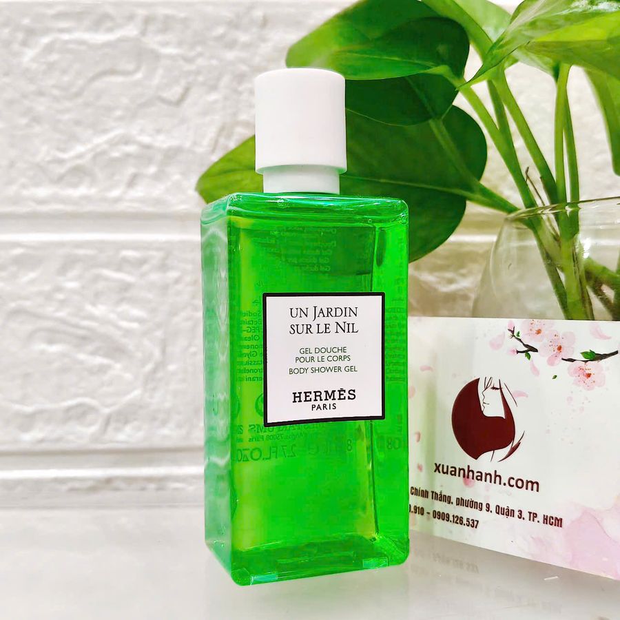 Sữa tắm Hermes Un Jardin Sur Le Nil hương nước hoa, cao cấp, tươi mát 80ml