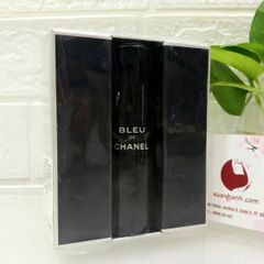 Nước hoa Bleu De Chanel Eau De Toilette lịch lãm, ấm áp - 3x20ml (New)