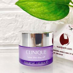 Sáp tẩy trang Clinique Take The Day Off sạch sâu, dịu nhẹ cho mọi loại da, 30ml