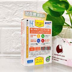 Thuốc nhỏ mắt Rohto Vita giảm mỏi mắt, bổ sung Vitamin cần thiết - dịu nhẹ (màu vàng)