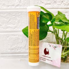 Viên sủi Multivitamin bổ sung đa Vitamin và khoáng chất thiết yếu từ Đức, #Cam - 20 viên
