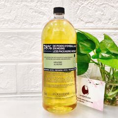 Refill dầu tắm L'Occitane Amande Hạnh Nhân thơm dịu nhẹ, mềm ẩm da, 500ml