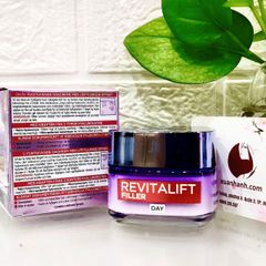 Kem dưỡng L'oreal Revitalift Filler Hyaluron làm đầy, căng mịn và trẻ hóa da, 50ml (New)