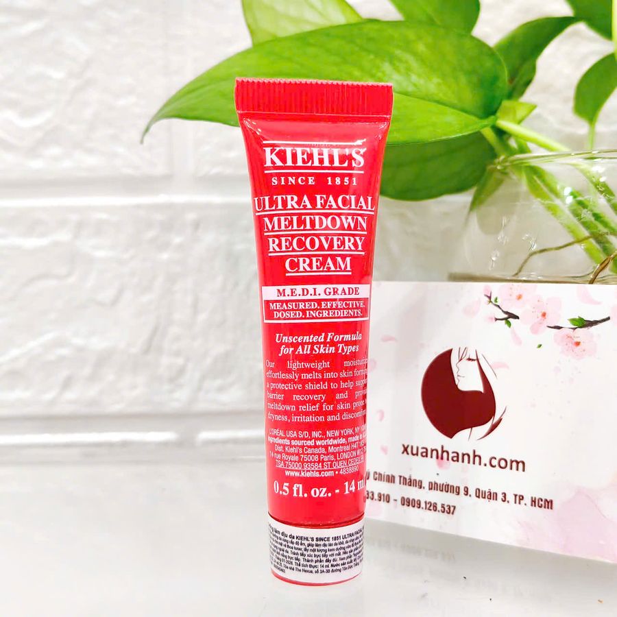 Kem dưỡng Kiehl's Ultra Facial Meltdown Recovery làm dịu và phục hồi da cấp tốc, 14ml