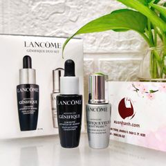 Giftset Lancome Genifique 2sp dưỡng phục hồi trẻ hóa da cho cả mặt và mắt (HOT)