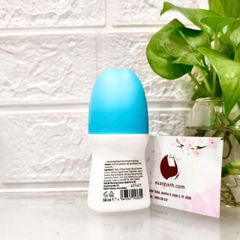 Lăn khử mùi nữ Bevola Deo Roll' On khô thoáng, khử mùi, dưỡng da sáng mịn - 50ml (Xanh)