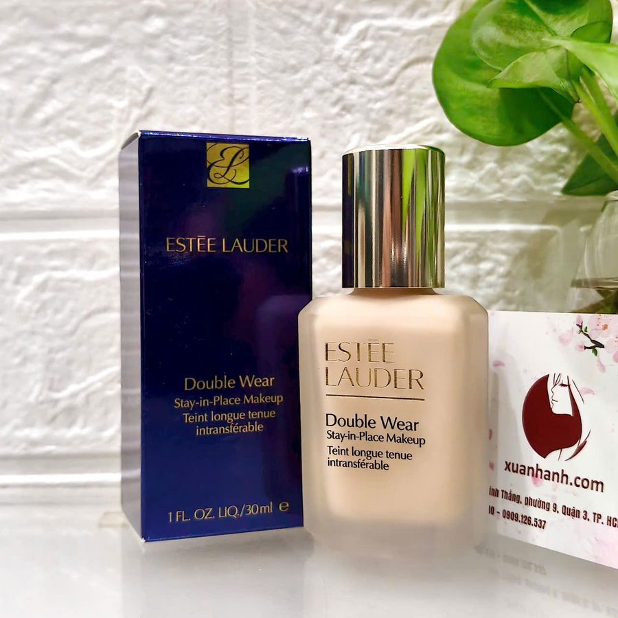 Kem nền Estee Lauder Double Wear che phủ tốt, lì mịn, #1W2 sáng tự nhiên, 30ml (New)
