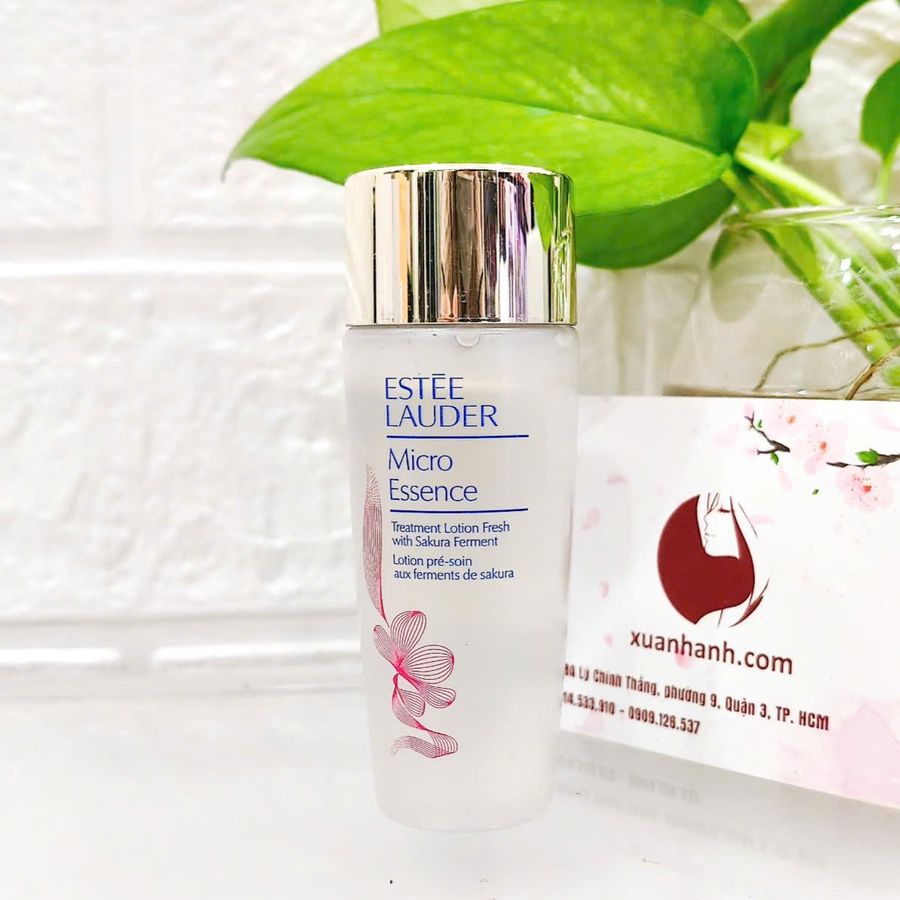 Nước thần Estee Lauder Micro Essence cân bằng pH và làm dịu da, #Sakura, 30ml