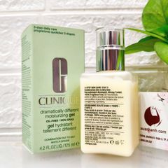 Dưỡng ẩm Clinique Dramatically Diferent Oil-Free Gel kiềm dầu và căng mịn da, 125ml