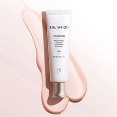 Kem chống nắng The Whoo UV Ultimate Brightening Tone-Up bảo vệ và nâng tone sáng da, 50ml
