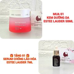 Kem dưỡng Estee Lauder Nutritious Melting Soft sáng mịn, căng bóng da, 50ml - TẶNG 1 SERUM ESTEE ANR 7ML