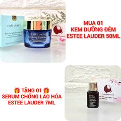 Kem dưỡng Estee Lauder Revitalizing Supreme+ Night chống lão hóa, phục hồi chuyên sâU, 50ml - TẶNG 1 SERUM ESTEE ANR 7ML