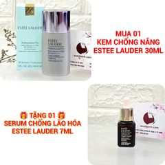 Kem chống nắng Estee Lauder Perfectionist Pro UV SPF45 dạng sữa 30ml - TẶNG 1 SERUM ESTEE ANR 7ML