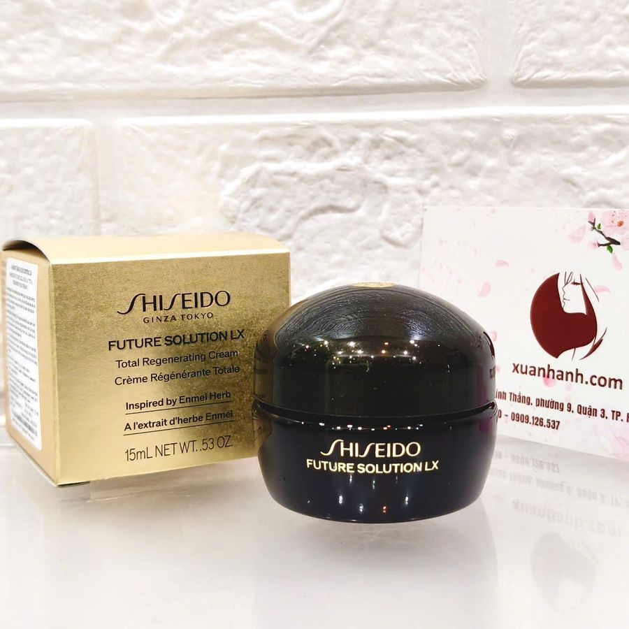Kem dưỡng đêm Shiseido Future Solution LX cao cấp chống lão hóa và phục hồi da, 15ml