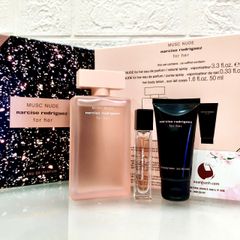 Set nước hoa Narciso Rodriguez For Her Musc Nude gợi cảm, nữ tính, ngọt ngào, EDP (New)