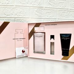Set nước hoa Narciso Rodriguez For Her EDP gợi cảm, nữ tính, thanh lịch, EDP