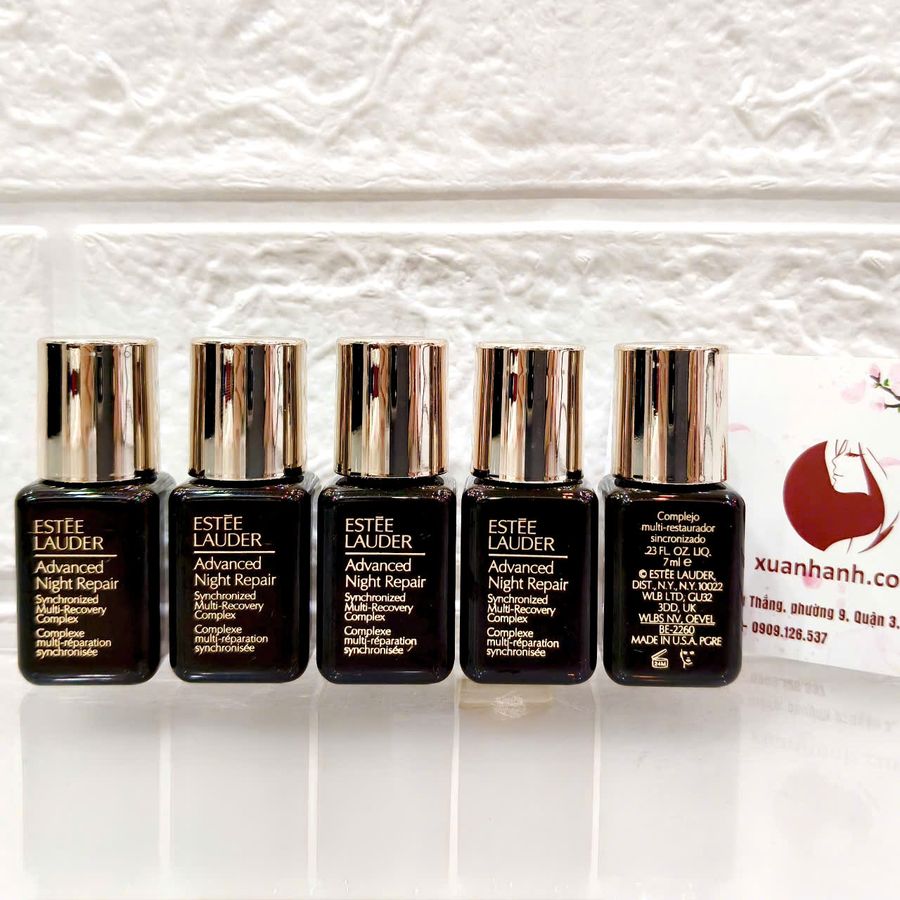 Combo 5 serum Estee Lauder Advanced Night Repair Multi-Recovery chống lão hóa chuyên sâu, 7mlx5