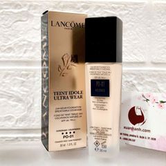 Kem nền Lancome Teint Idole Ultra Wear lì mịn, che phủ toàn diện, #PO-01 trắng hồng tự nhiên, 30ml