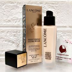 Kem nền Lancome Teint Idole Ultra Wear lì mịn, che phủ toàn diện, #PO-01 trắng hồng tự nhiên, 30ml