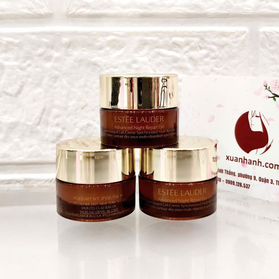 Combo 3 kem dưỡng mắt Estee Lauder Advanced Night Repair Eye Gel-Creme Multi 5mlx3=15ml (New)