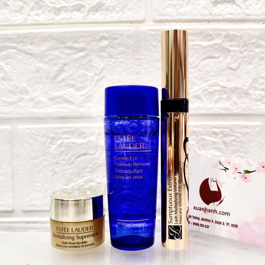 Set Estee Lauder dưỡng và trang điểm chuyên dụng cho vùng mắt rất đẹp, 3sp