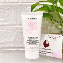 Sữa rửa mặt Lancome Creme-Mousse Confort sạch mịn, dịu nhẹ cho làn da, 50ml 