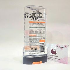Tắm gội nam L’oreal Men Expert 5in1 Hydra Energetic kháng khuẩn, mát lạnh (màu trắng) - 300ml