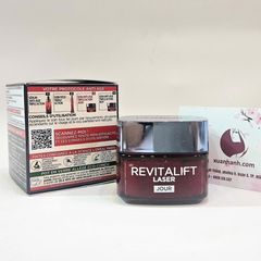 Kem dưỡng L'oreal Revitalift Laser phục hồi, săn chắc và căng mọng da, 50ml