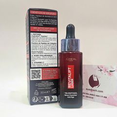 Tinh chất L'oreal Laser Tri-peptides săn chắc, giảm nhăn, sáng mịn da, 30ml