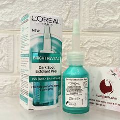 Peel da L'oreal Dark Spot Exfoliant Peel tẩy tế bào chết, peel da tái tạo