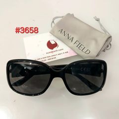 Kính mát Anna Field chống tia UV, gọng vuông bo góc sang trọng #3658