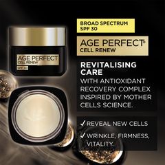 Kem dưỡng L'oreal Age Perfect Cell Renewing SPF30 chống Oxy hóa và săn chắc da, 50ml
