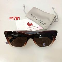Kính mát Anna Field chống tia UV, kiểu dáng mắt mèo thời thượng #1781